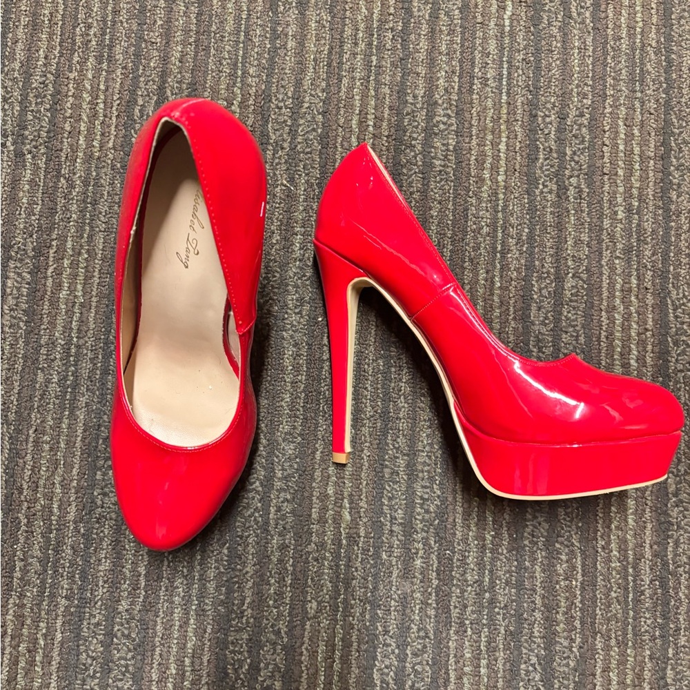 Elegant Red High Heels